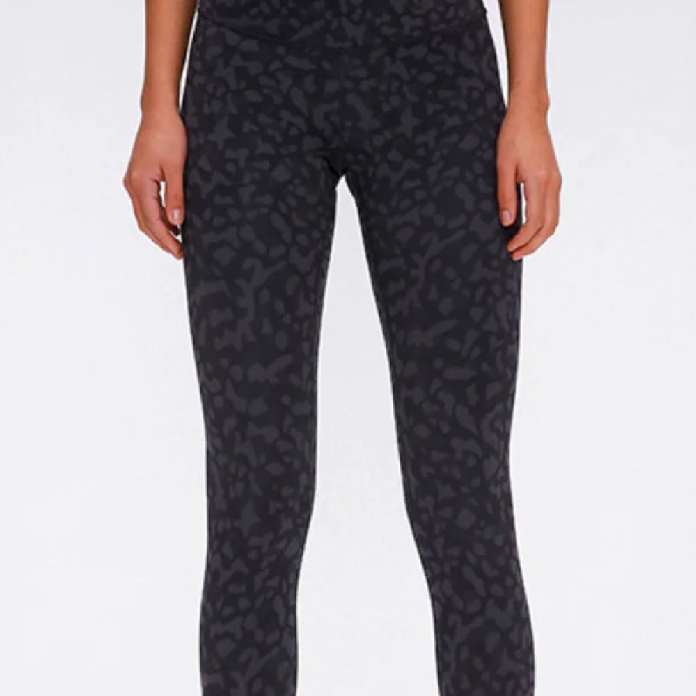 Black Leopard Lululemon Leggings